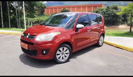 Citroën c3 picasso excl. 1.6 flex 16v 5p aut.  - vermelha - 2013/2014