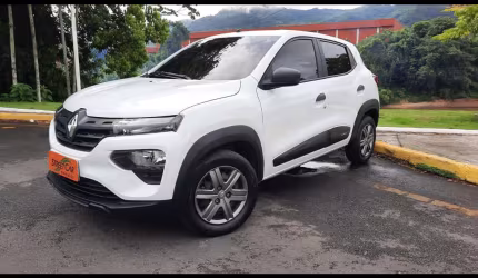 Renault kwid zen 1.0 flex 12v 5p mec.  - branca - 2023/2024