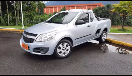 Chevrolet montana ls 1.4 econoflex 8v 2p  - prata - 2011/2012