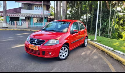 Citroën c3 1.4 glx - vermelha - 2011/2012