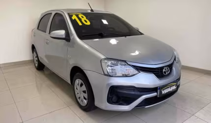 Toyota etios 2018 1.3 x 16v flex 4p automático