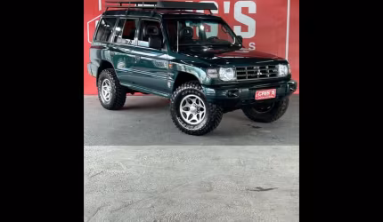 Mitsubishi pajero gls 3.0 v6 4p mec.  - verde - 1997/1998