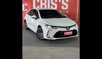 Toyota corolla xei 2.0 flex 16v aut.  - branca - 2021/2022