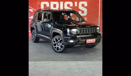 Jeep renegade s t270 1.3 tb 4x4 flex aut.  - preta - 2023/2023