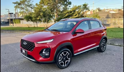 Caoa chery tiggo 3x pro 1.0 turbo flex aut.  - vermelha - 2021/2022