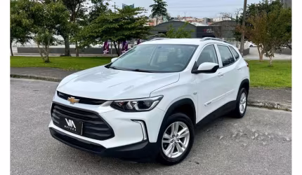Chevrolet tracker 1.2 turbo 12v flex aut.  - branca - 2020/2021