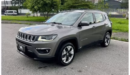 Jeep compass longitude 2.0 4x2 flex 16v aut.  - cinza - 2019/2019