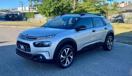 Citroën c4 cactus shine pack 1.6 turbo flex aut.  - prata - 2022/2022