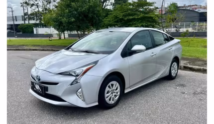 Toyota prius 1.8 16v 5p aut. (híbrido)  - prata - 2017/2018