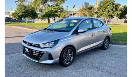 Hyundai hb20s comfort 1.0 tb flex 12v aut.  - prata - 2023/2024