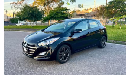 Hyundai i30 1.8 16v aut. 5p  - preta - 2015/2016