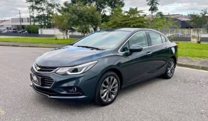 Chevrolet cruze cruze ltz 1.4 turbo flex aut - azul - 2017/2018