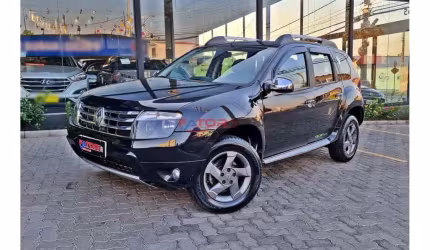 Renault duster 20 d 4x2a - preta - 2013/2014