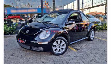Volkswagen new beetle 2.0 mi mec./aut.  - preta - 2008/2009