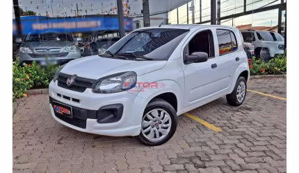 Fiat uno attractive 1.0 fire flex 8v 5p  - branca - 2021/2021