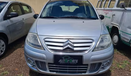 Citroën c3 1.4 glx flex 4p manual - prata - 2010/2011