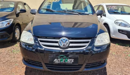 Volkswagen fox 1.0 mi plus flex - preta - 2007/2008