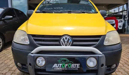 Volkswagen crossfox 1.6 flex - amarela - 2007/2007