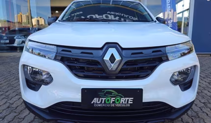Renault kwid zen 2 1.0 - branca - 2023/2024