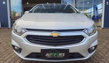 Chevrolet prisma 1.4 ltz automatico - prata - 2018/2018