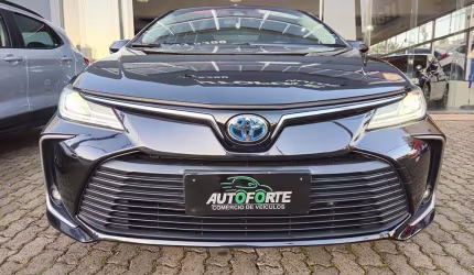 Toyota corolla altis  hybrid 1.8 - preta - 2020/2020