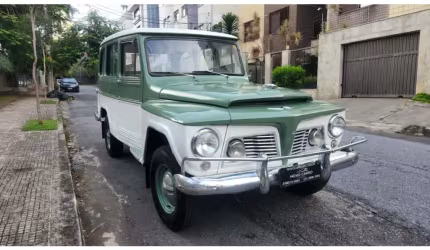 Ford rural 1964 rural willys verde