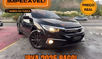 Honda civic 2021 2.0 16v flexone ex 4p cvt