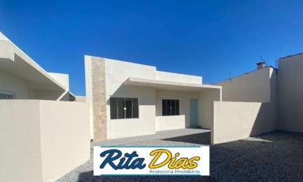 Casa em condomínio fechado com 2 quartos à venda no Rio da Onça, Matinhos 
