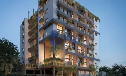 Apartamento com 1 quarto à venda na avenida dos jerivás, sn, cachoeira do bom jesus, florianópolis, 22 m2 por r$ 353.414