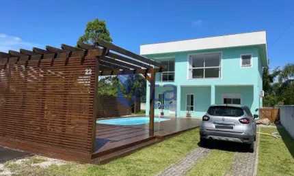 Casa em condomínio fechado com 4 quartos para alugar na Rua das Goiabas, Vargem Grande, Florianópolis por R$ 11.500