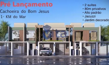 Casa com 2 quartos à venda na Servidão Rosino Genézio dos Santos, sn, Cachoeira do Bom Jesus, Florianópolis, 82 m2 por R$ 520.000