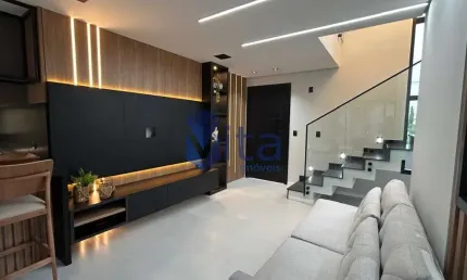 Casa em condomínio fechado com 3 quartos à venda na Rua Leonel Pereira, Cachoeira do Bom Jesus, Florianópolis por R$ 1.999.000