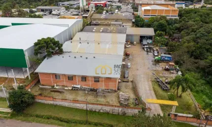 Excelente galpão a venda, 3050 m² por r$ 8.990.000 - cidade industrial - curitiba/pr