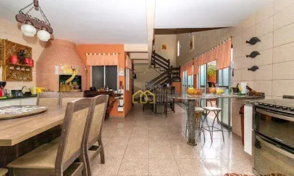 Sobrado com 4 dormitórios à venda, 397 m² por r$ 1.550.000,00 - bacacheri - curitiba/pr
