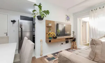 Apartamento Garden com 2 dormitórios à venda, 46 m² por R$ 269.999 - São Gabriel - Colombo/PR