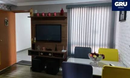 Apartamento com 2 quartos à venda no Água Chata, Guarulhos 