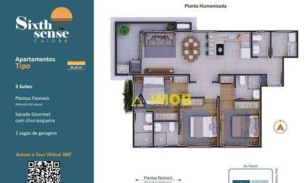 Apartamento com 3 quartos à venda na Rua São Mateus, 635, Centro, Matinhos