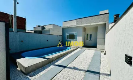 CASA À VENDA  COM PISCINA 3 QUARTOS - BREJATUBA GUARATUBA