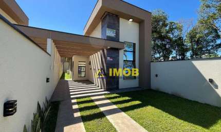 Casa em condomínio fechado com 3 quartos à venda na Rua Guarujá, 432, Balneário Eliane, Guaratuba