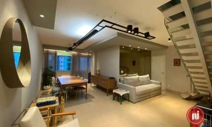 Cobertura semi-mobiliada com 4 dormitórios à venda, 246 m² por R$ 1.900.000 - Buritis - Belo Horizonte/MG