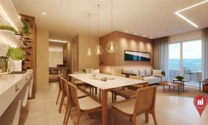 Apartamento com 3 dormitórios à venda, 90 m² por R$ 1.267.035,00 - Vila da Serra - Nova Lima/MG