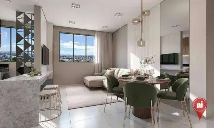 Apartamento com 1 dormitório à venda, 45 m² a partir de R$ 596.775 - Barro Preto - Belo Horizonte/MG