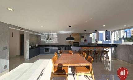 Cobertura com 3 dormitórios para alugar, 185 m² por R$ 9.398,00/mês - Buritis - Belo Horizonte/MG