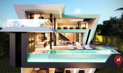 Casa com 5 dormitórios à venda, 677 m² por R$ 4.400.000,00 - Mirante da Mata - Nova Lima/MG