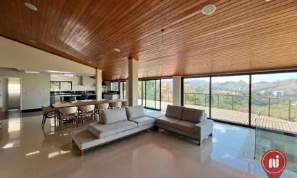 Casa com 4 dormitórios à venda, 707 m² por R$ 4.900.000,00 - Vila d'El Rey - Nova Lima/MG