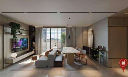 Apartamento com 3 dormitórios à venda, 100 m² por R$ 1.742.975 - Vale do Sereno - Nova Lima/MG