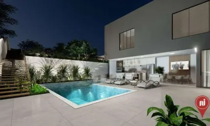 Casa com 4 dormitórios à venda, 350 m² por R$ 3.500.000,00 - Alphaville - Lagoa dos Ingleses - Nova Lima/MG