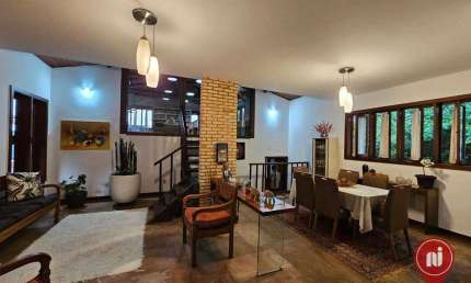 Casa com 4 dormitórios, 459 m² - venda por R$ 2.300.000,00 ou aluguel por R$ 14.080,00/mês - Ouro Velho Mansões - Nova Lima/MG