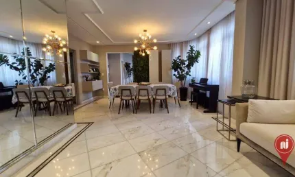 Apartamento com 4 dormitórios para alugar, 140 m² por R$ 8.426,00/mês - Buritis - Belo Horizonte/MG
