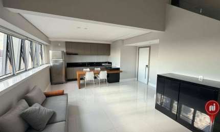 Apartamento com 1 dormitório à venda, 74 m² por R$ 1.400.000,00 - Funcionários - Belo Horizonte/MG